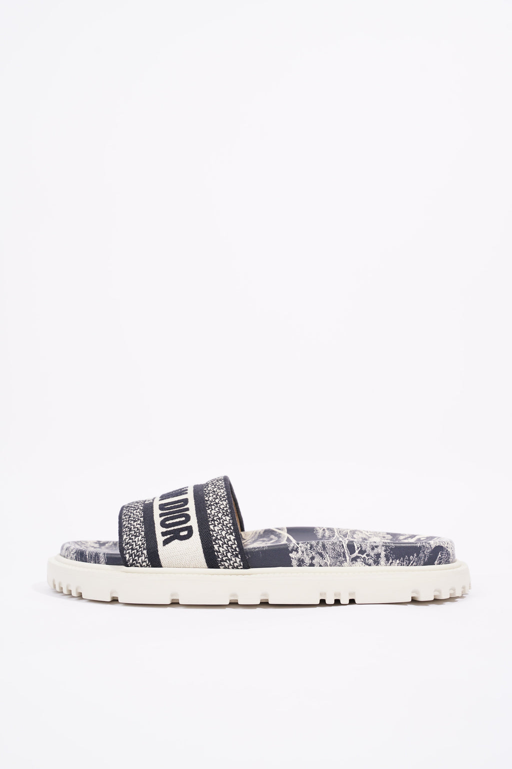 Christian Dior Womens Dway Sandals Oblique EU 38 / UK 5