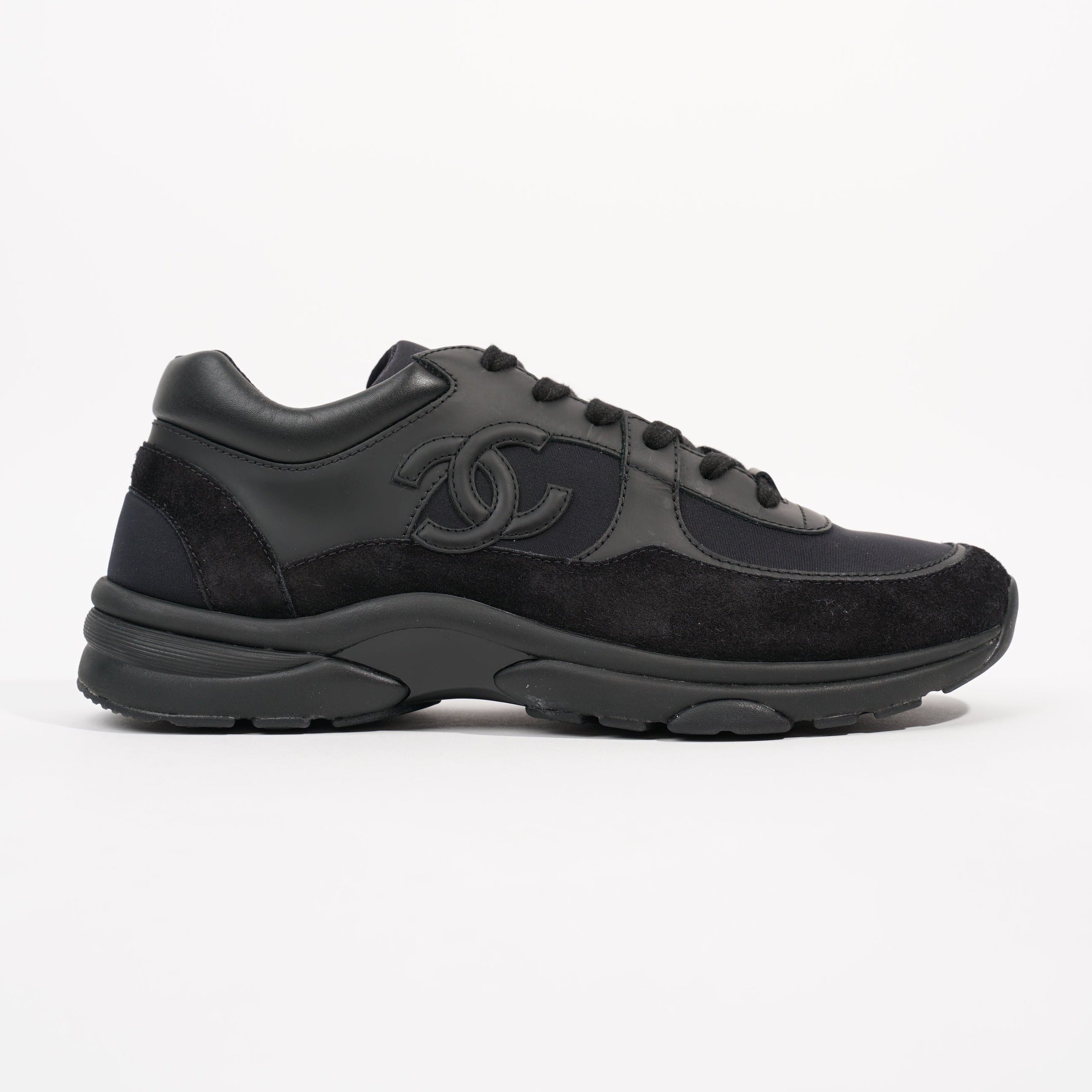 Chanel Womens CC Logo Black EU 41 / UK 8