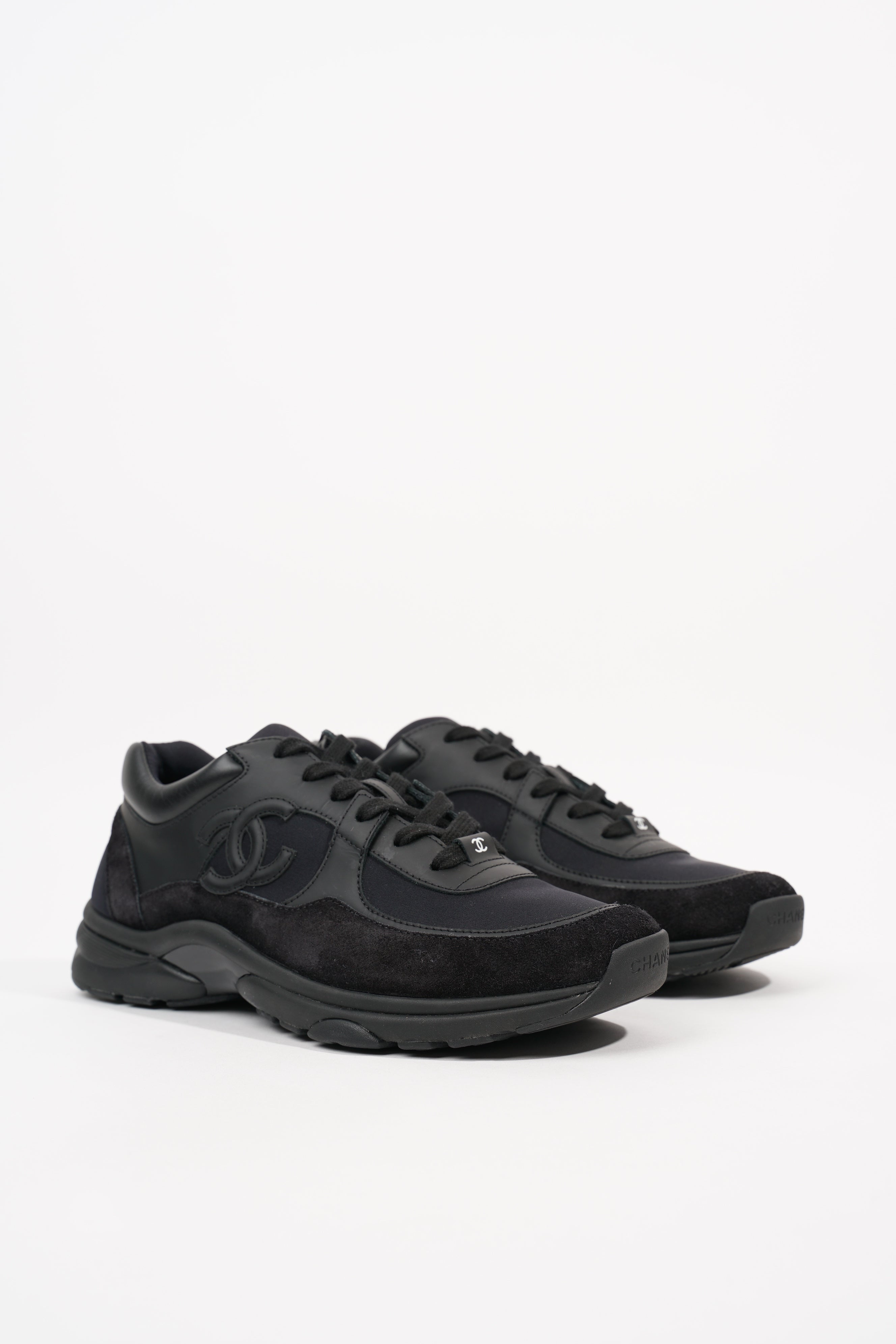 Chanel Womens CC Logo Black EU 41 / UK 8