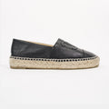 Chanel Womens CC Espadrilles Black EU 36 / UK 3