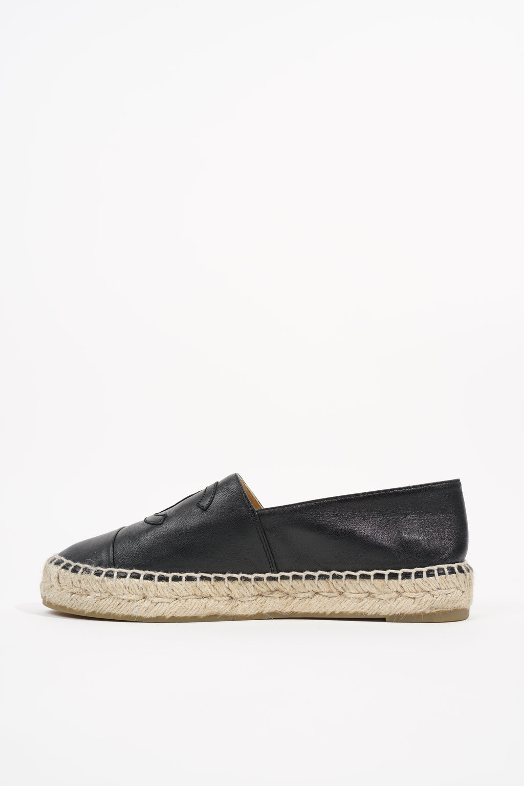 Chanel Womens CC Espadrilles Black EU 36 / UK 3