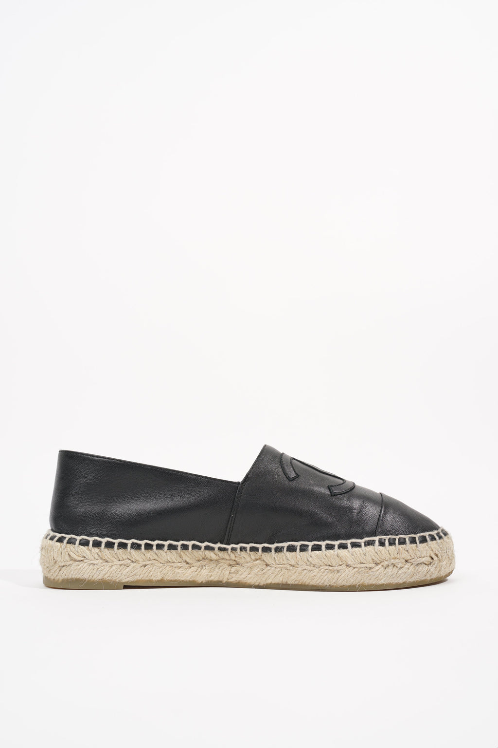 Chanel Womens CC Espadrilles Black EU 36 / UK 3