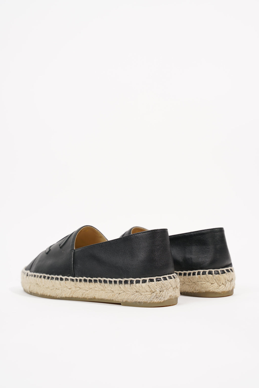 Chanel Womens CC Espadrilles Black EU 36 / UK 3