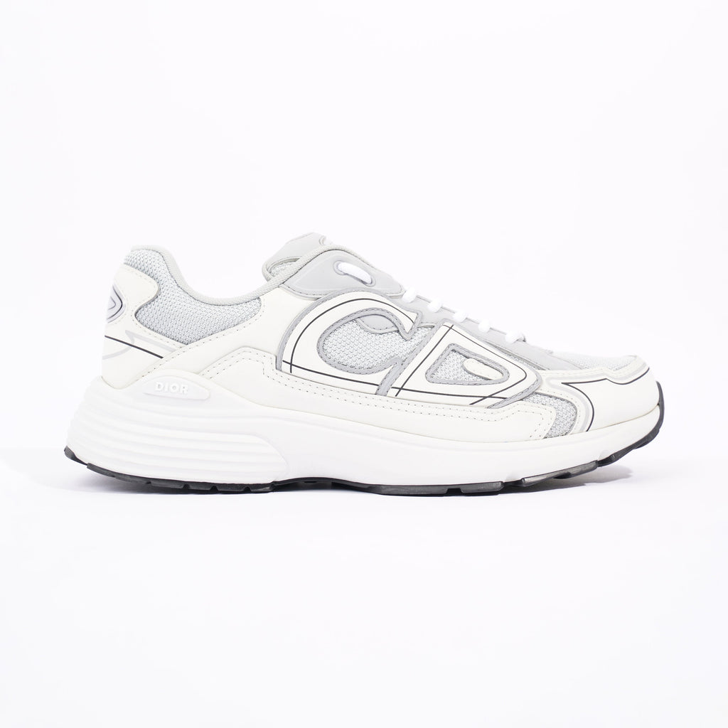 Christian Dior Mens B30 White / Grey EU 41 / UK 7