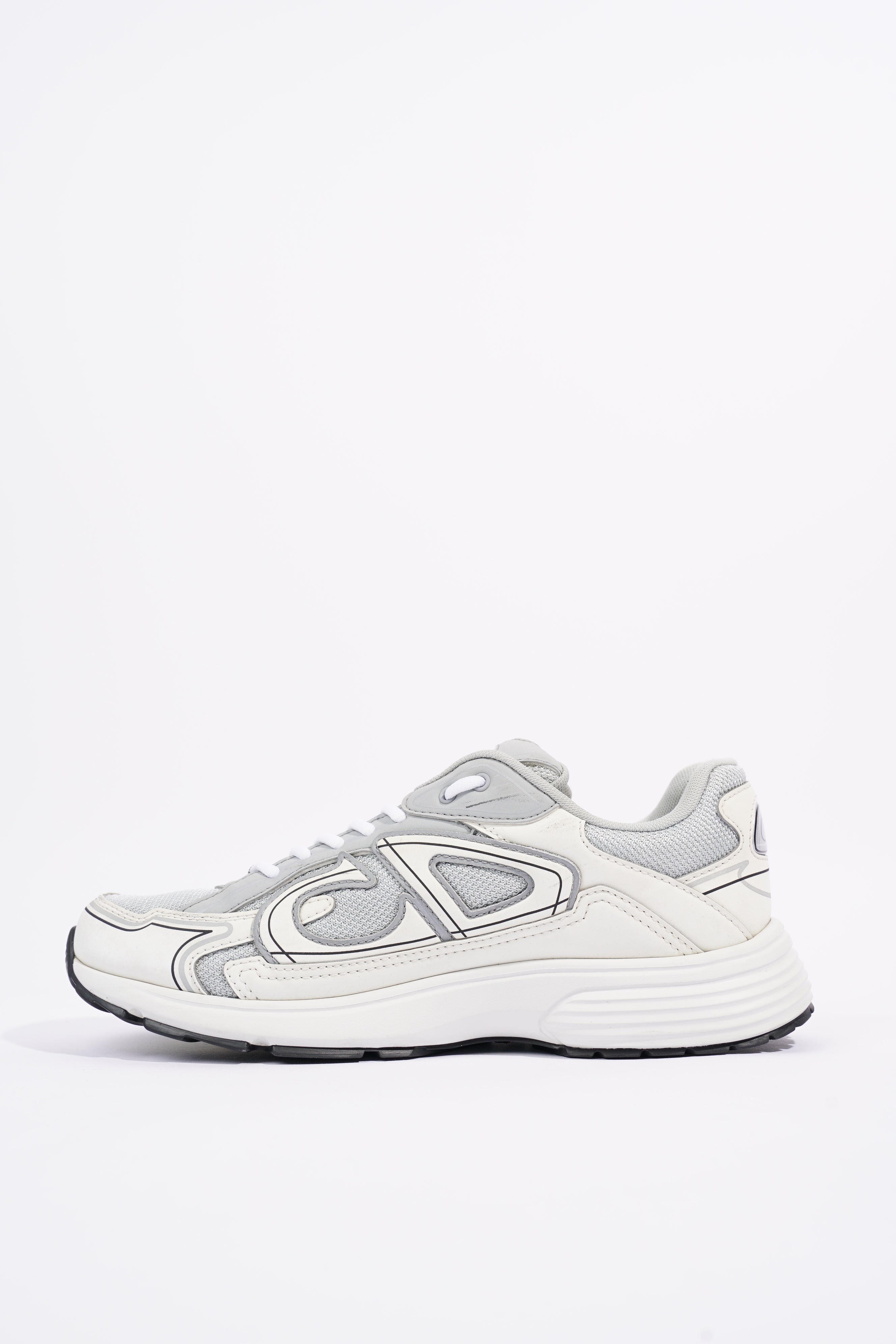 Christian Dior Mens B30 White / Grey EU 41 / UK 7