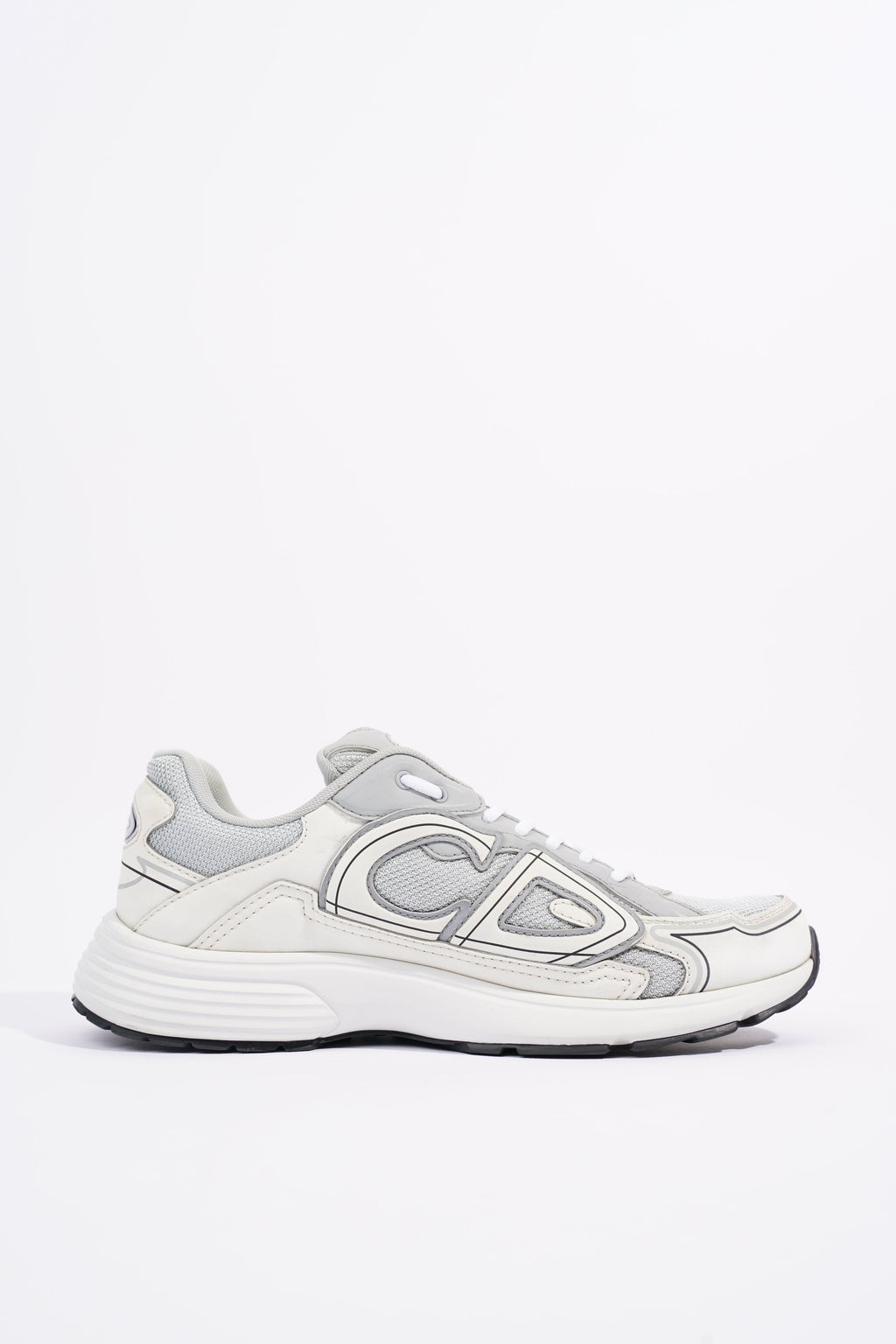 Christian Dior Mens B30 White / Grey EU 41 / UK 7