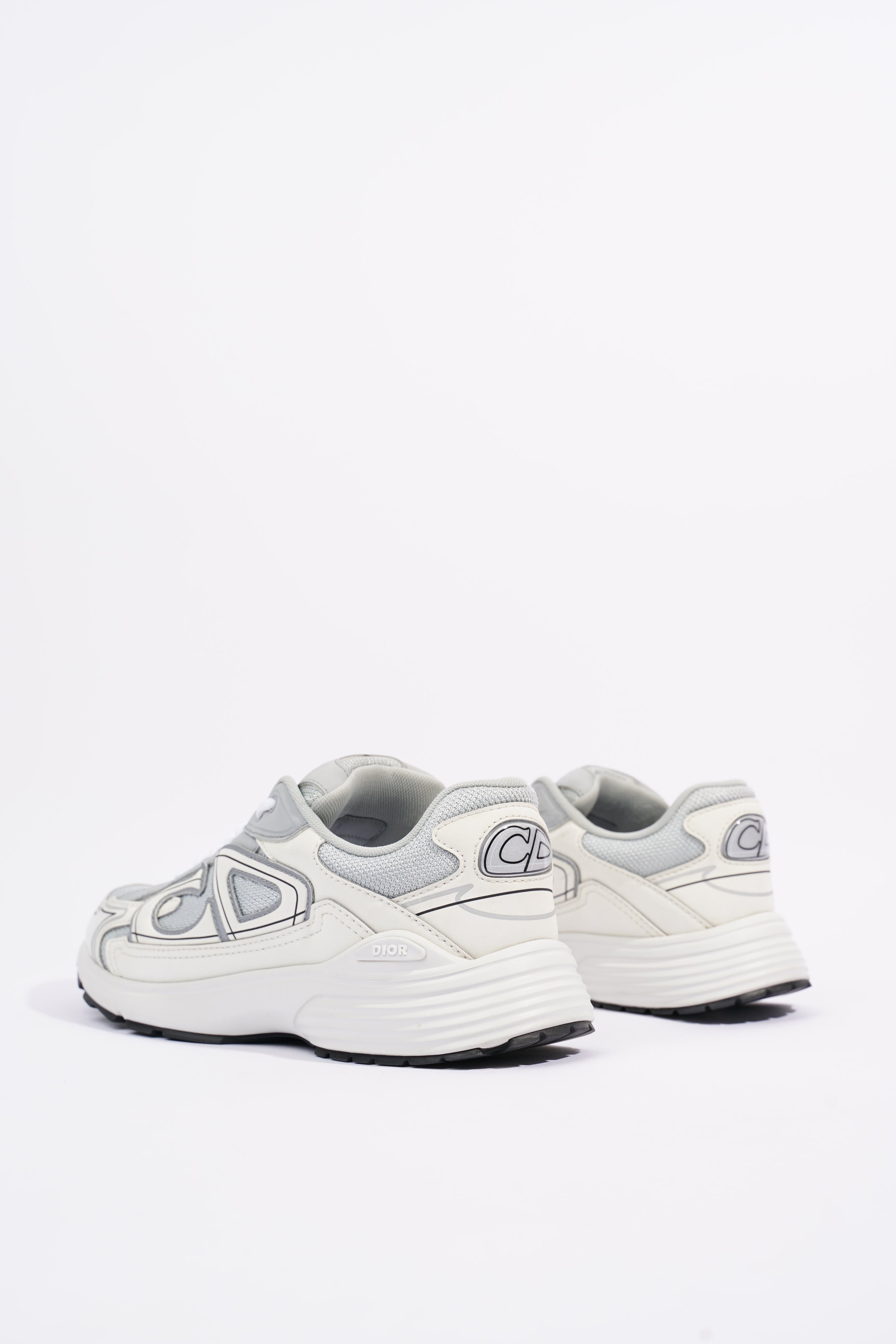Christian Dior Mens B30 White / Grey EU 41 / UK 7