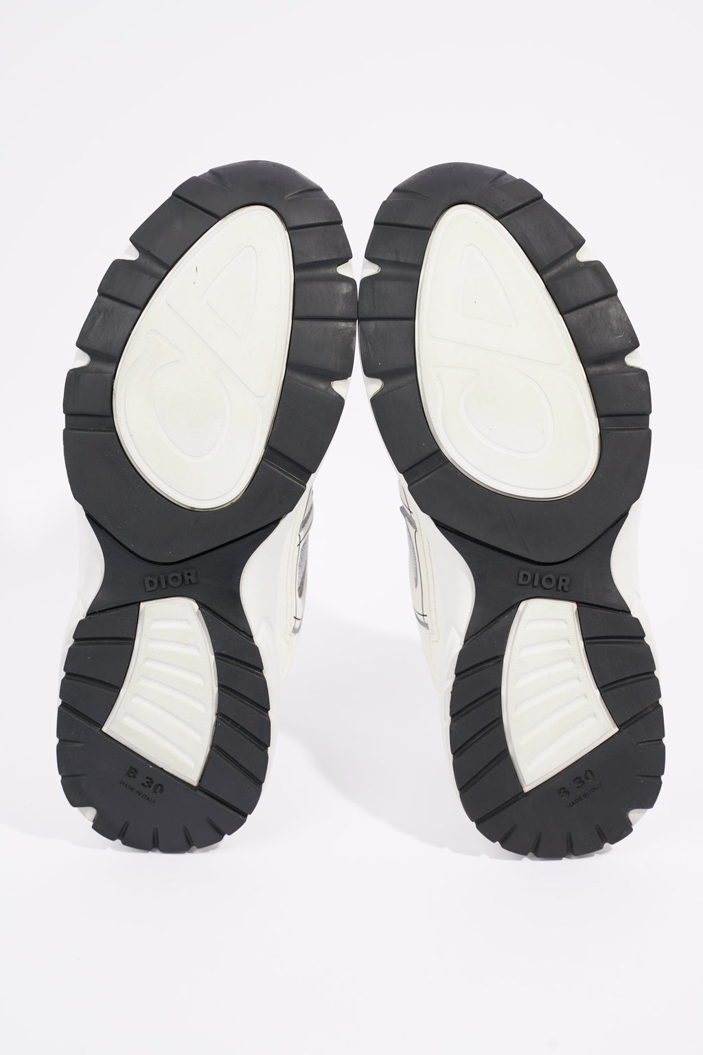 Christian Dior Mens B30 White / Grey EU 41 / UK 7