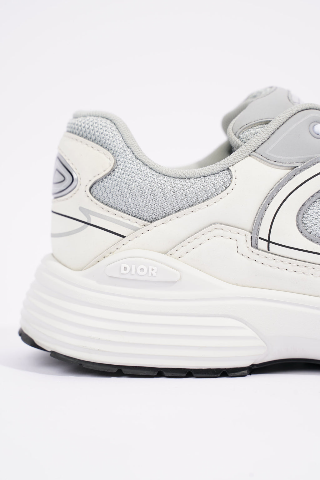 Christian Dior Mens B30 White / Grey EU 41 / UK 7