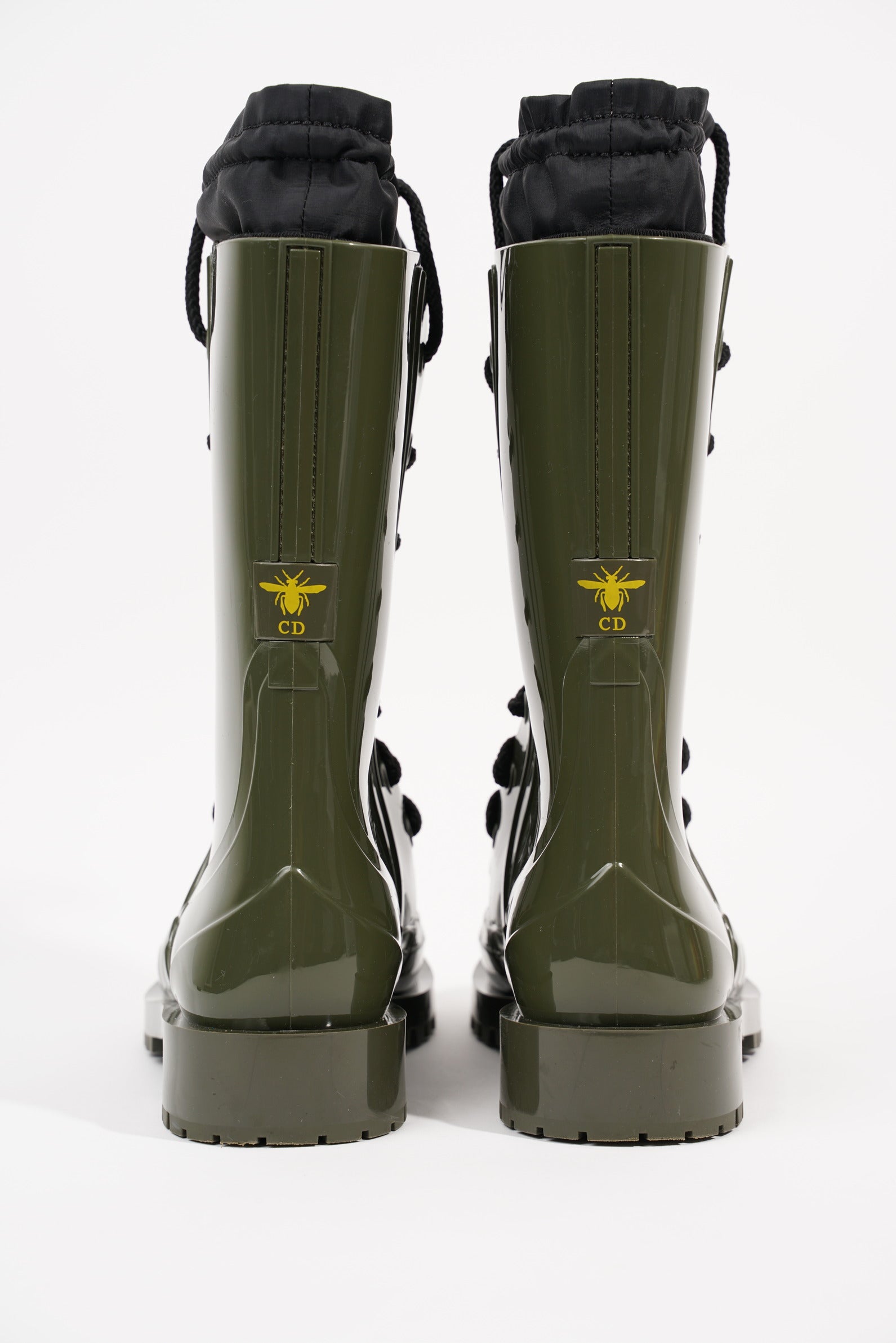Dior Womens Diorcamp Boots Khaki EU 36 / UK 3