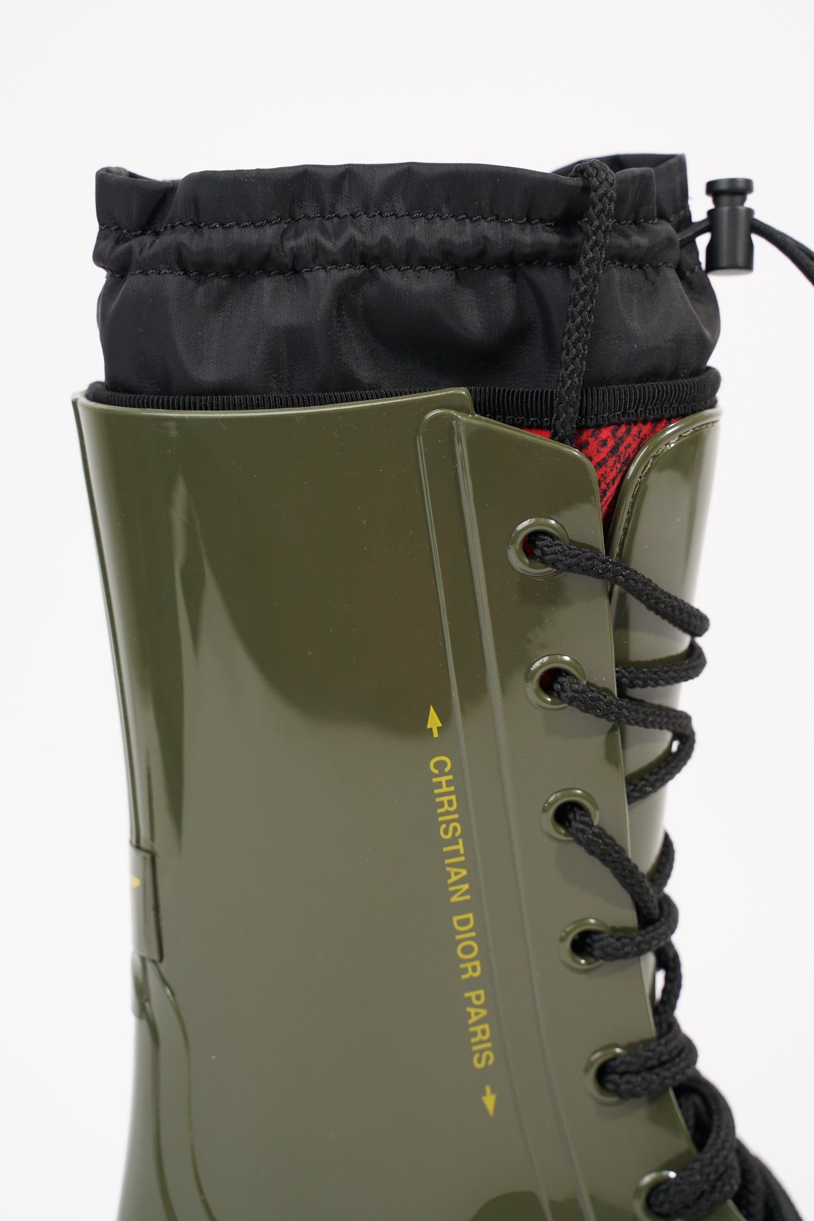 Dior Womens Diorcamp Boots Khaki EU 36 / UK 3