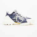 Christian Dior Womens D Connect White Blue EU 39.5 / UK 6.5