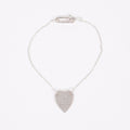 Gucci Womens Heart Bracelet Silver
