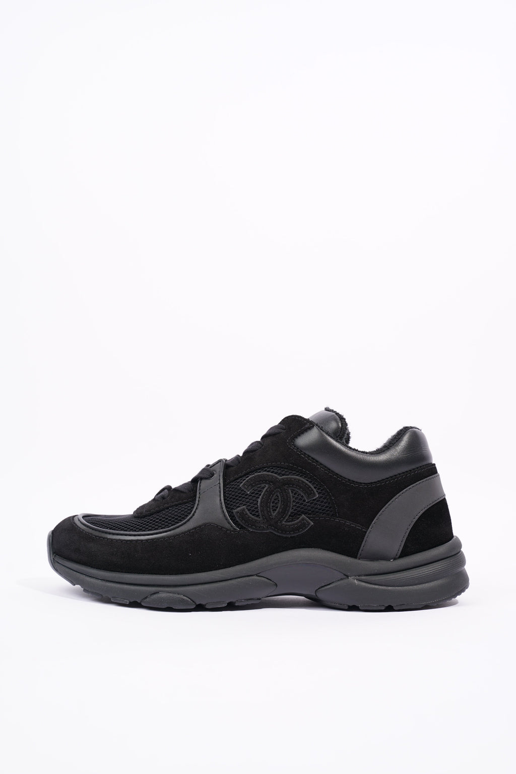 Chanel Womens CC Logo Black EU 39.5 / UK 6.5