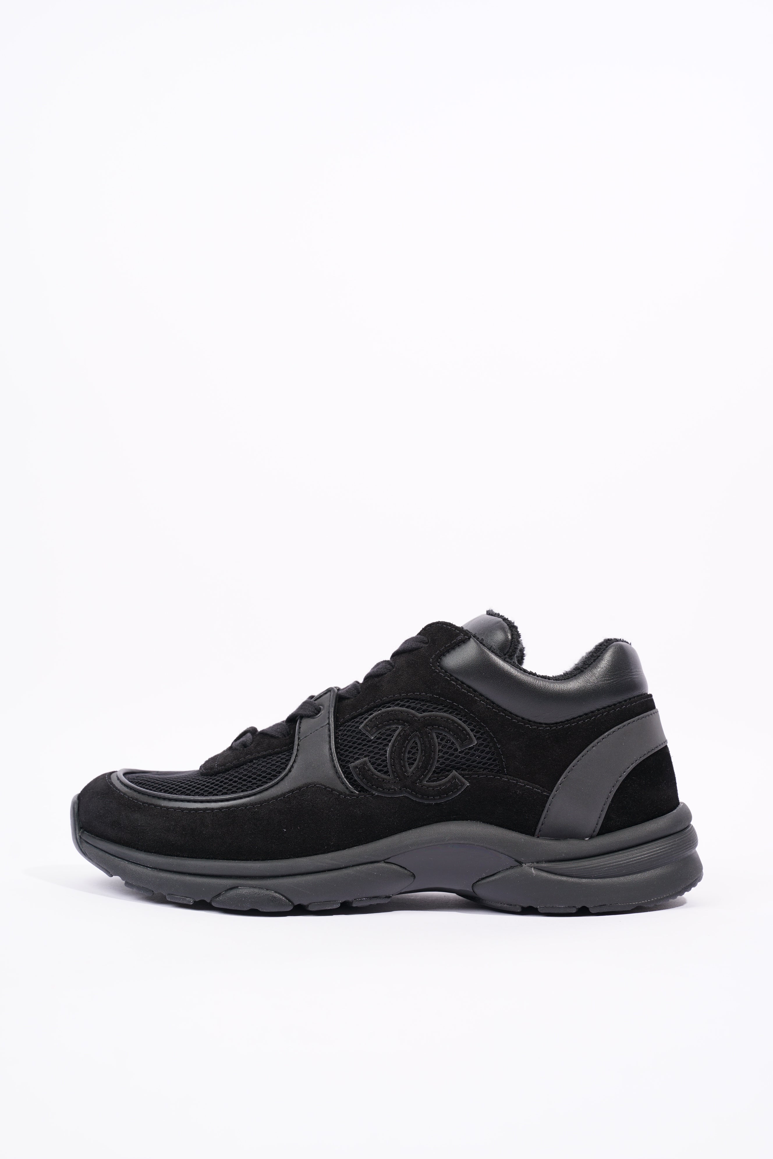 Chanel Womens CC Logo Black EU 39.5 / UK 6.5