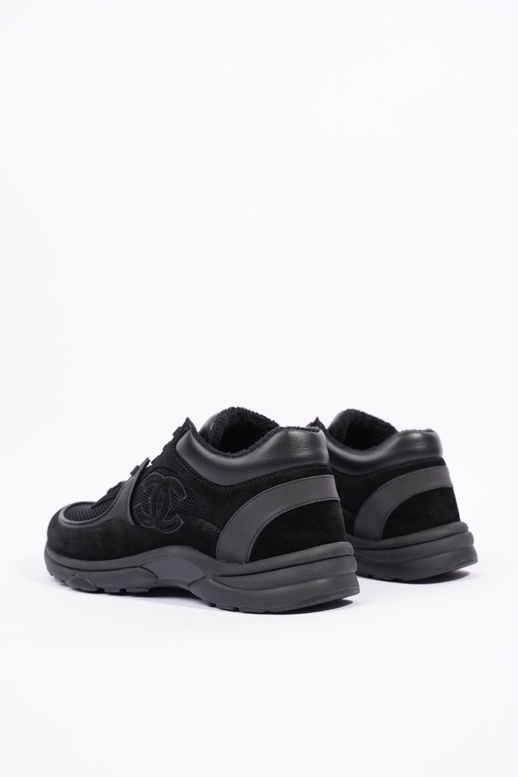 Chanel Womens CC Logo Black EU 39.5 / UK 6.5