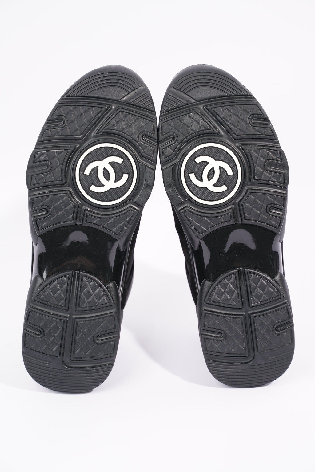 Chanel Womens CC Logo Black EU 39.5 / UK 6.5