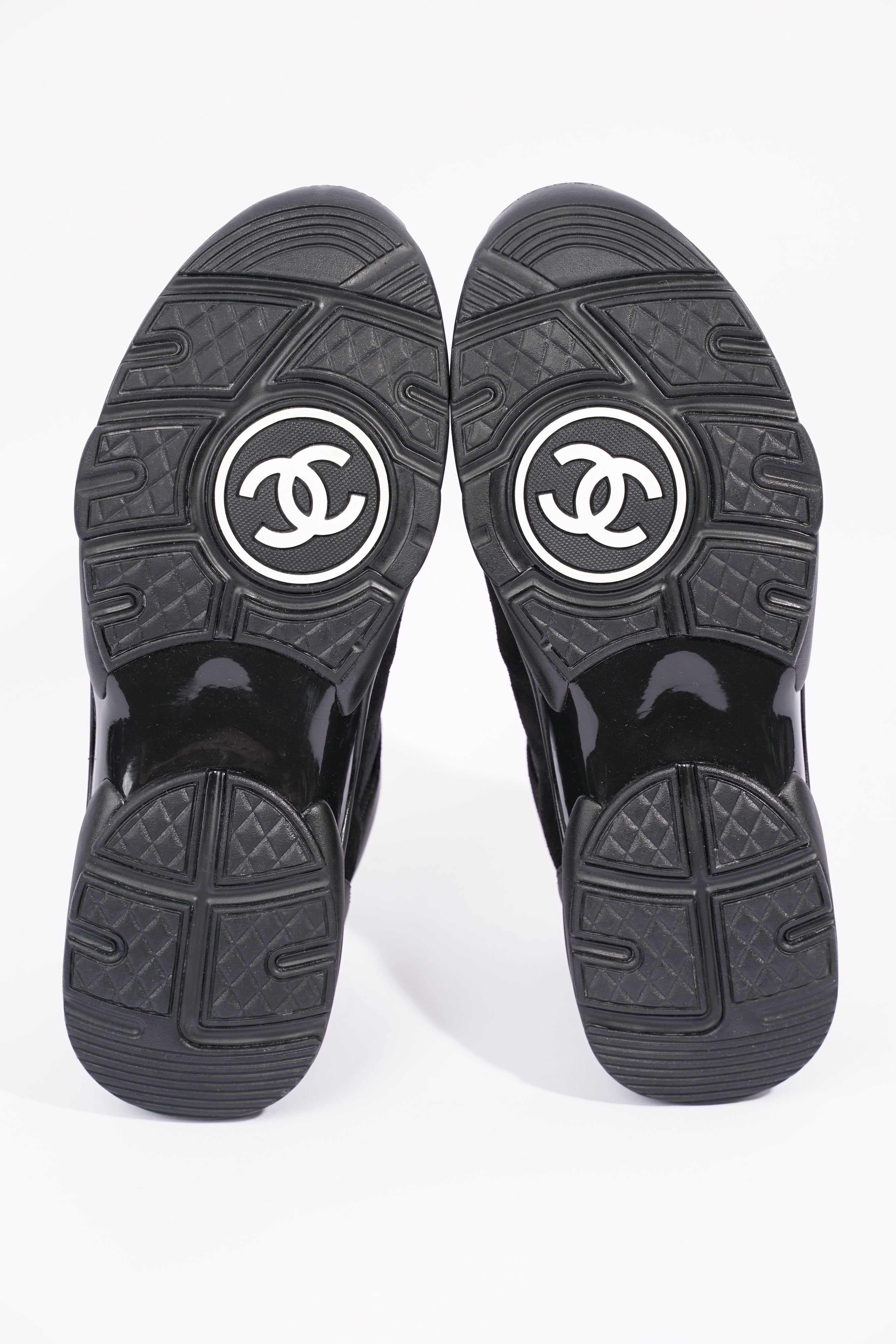 Chanel Womens CC Logo Black EU 39.5 / UK 6.5