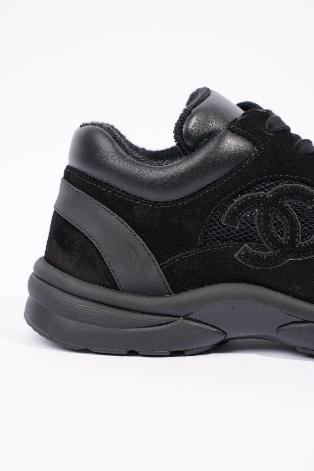 Chanel Womens CC Logo Black EU 39.5 / UK 6.5