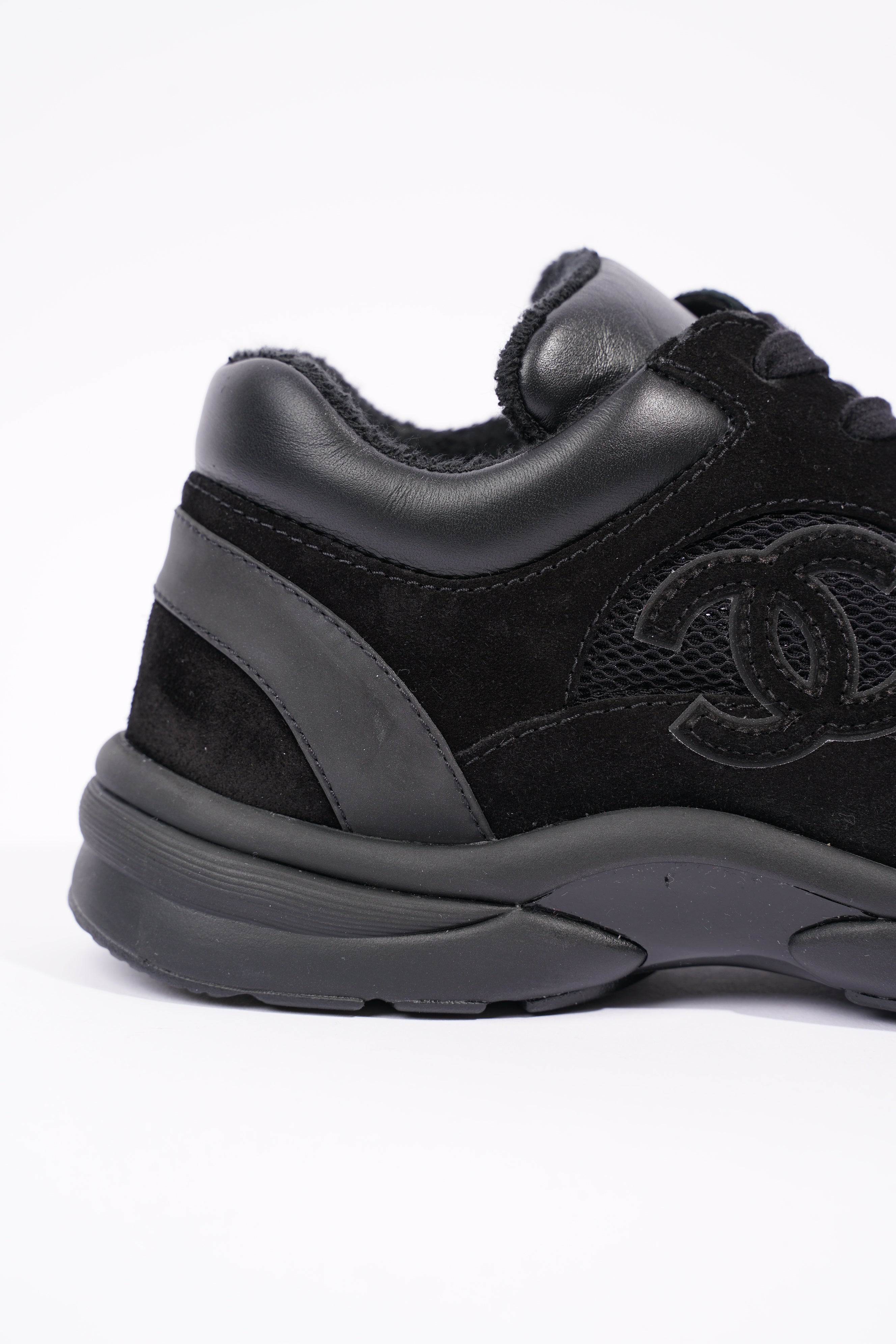 Chanel Womens CC Logo Black EU 39.5 / UK 6.5