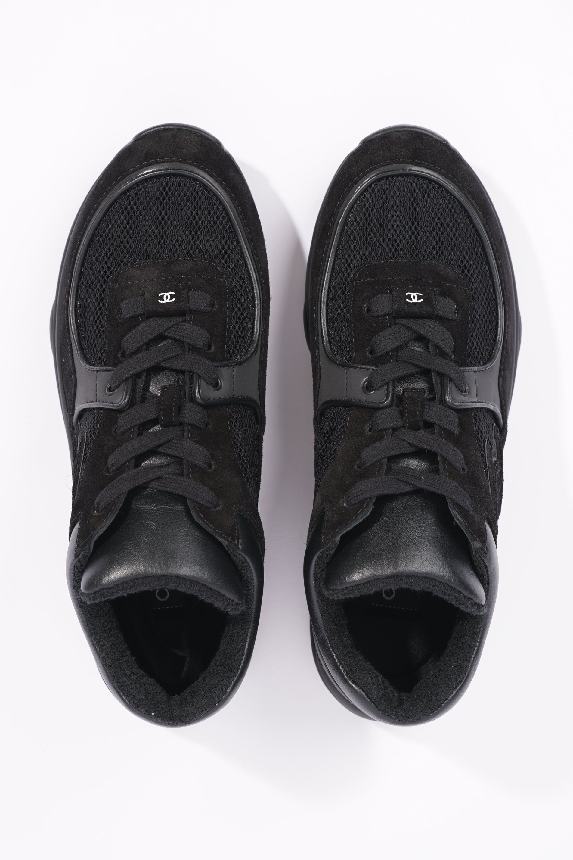 Chanel Womens CC Logo Black EU 39.5 / UK 6.5