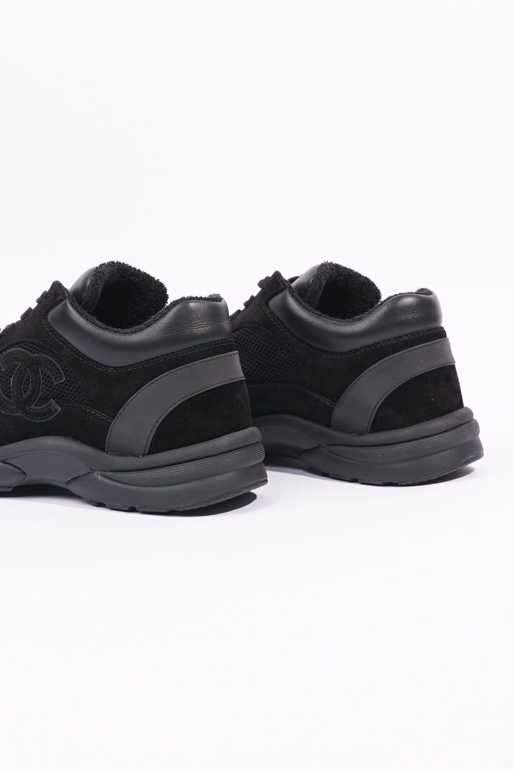 Chanel Womens CC Logo Black EU 39.5 / UK 6.5