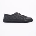 Gucci Mens GG Canvas Low Top Sneaker Black EU 40 / UK 6
