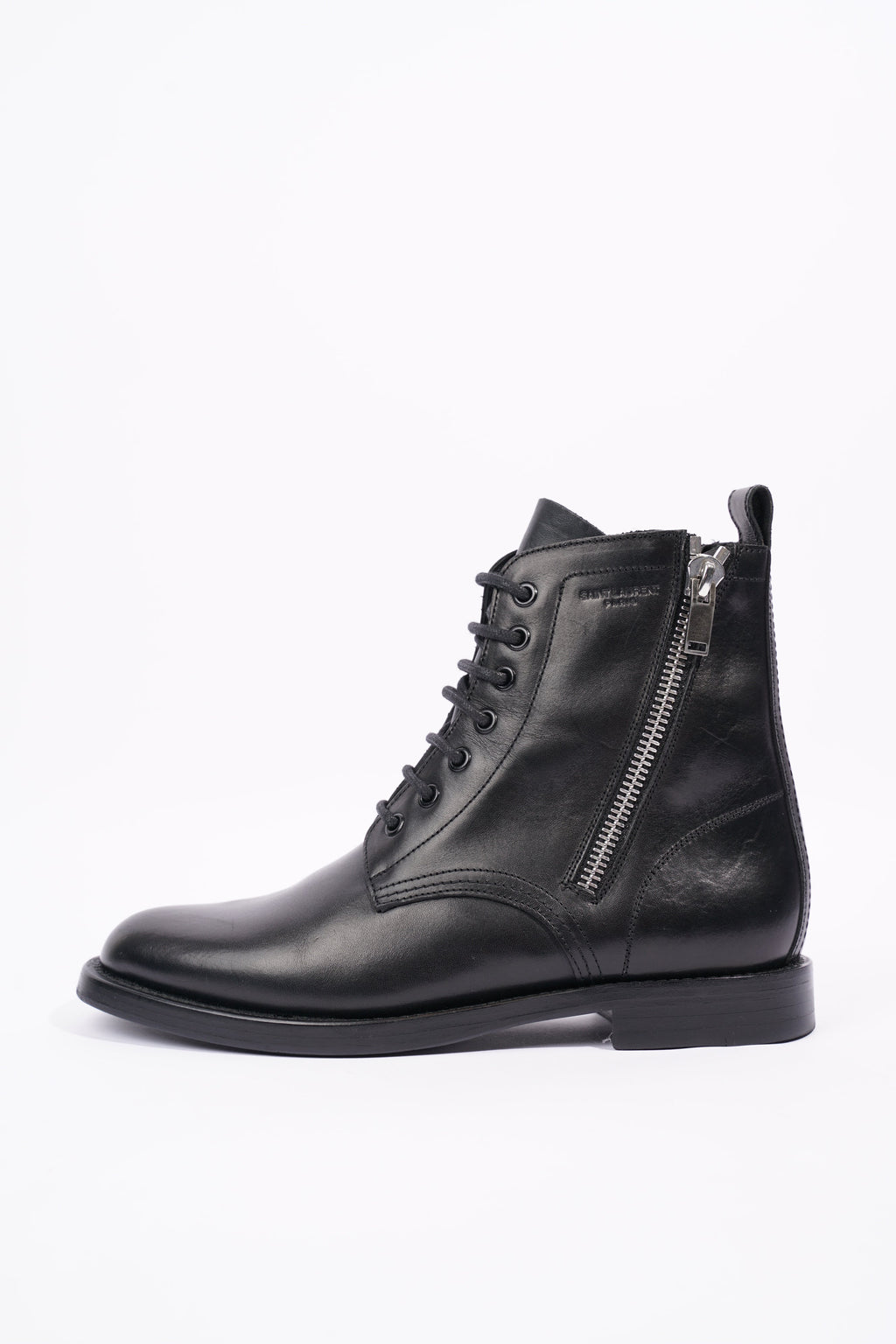 Saint Laurent Womens Rangers Boot Black EU 40 / UK 7