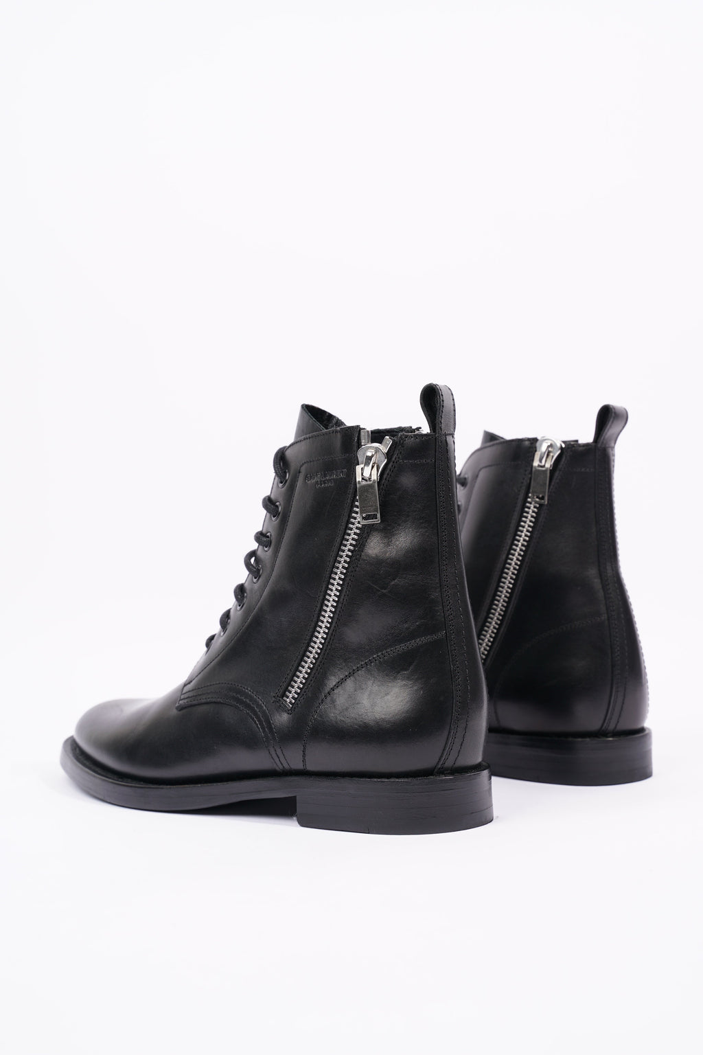 Saint Laurent Womens Rangers Boot Black EU 40 / UK 7