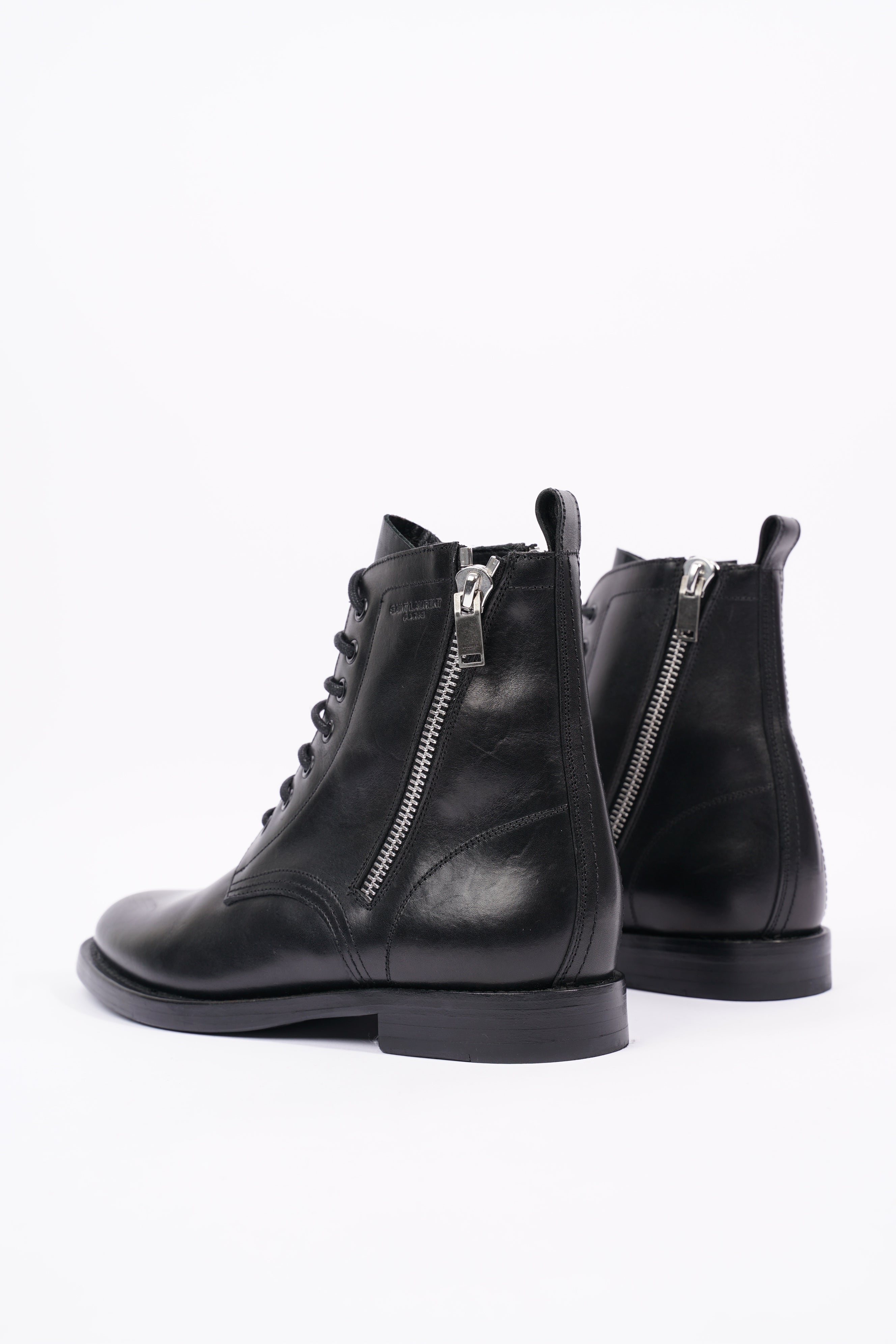 Saint Laurent Womens Rangers Boot Black EU 40 / UK 7
