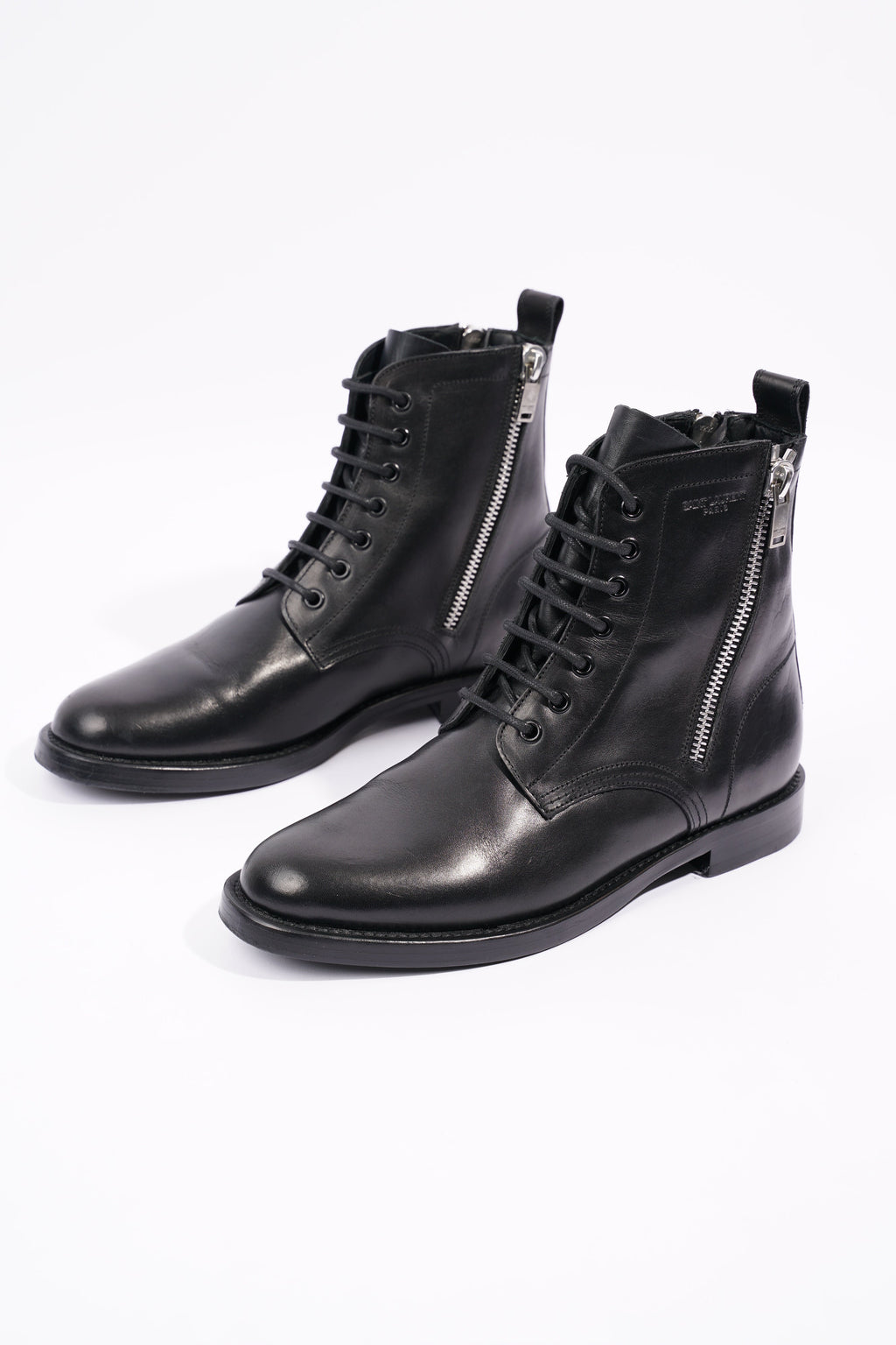 Saint Laurent Womens Rangers Boot Black EU 40 / UK 7