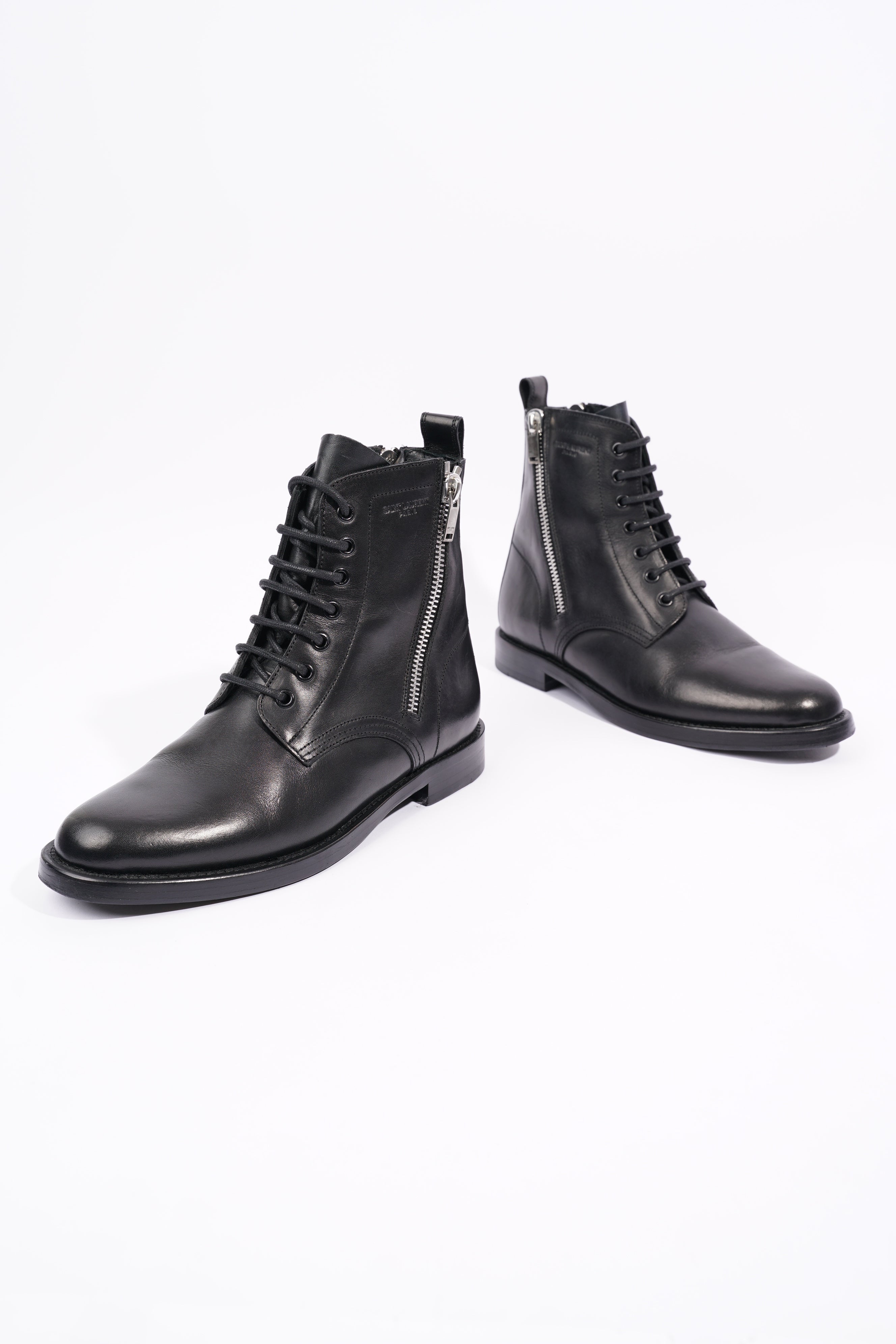 Saint Laurent Womens Rangers Boot Black EU 40 / UK 7