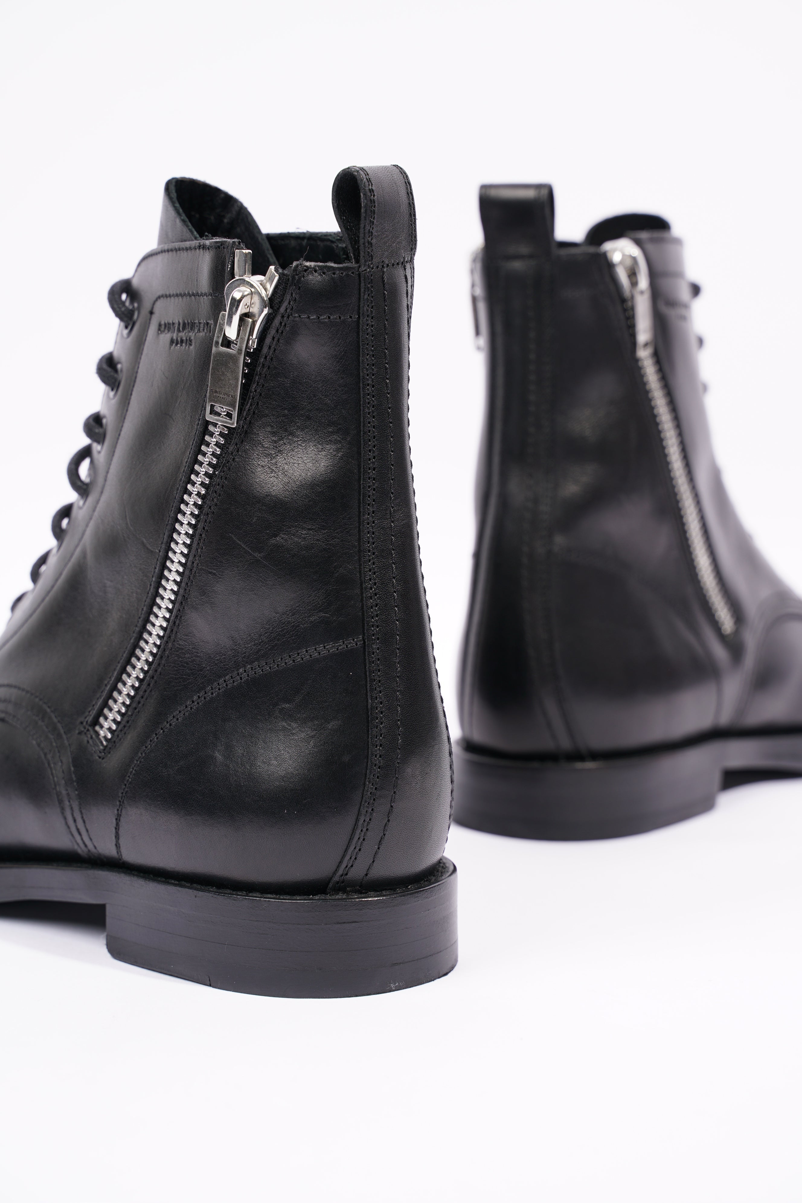 Saint Laurent Womens Rangers Boot Black EU 40 / UK 7