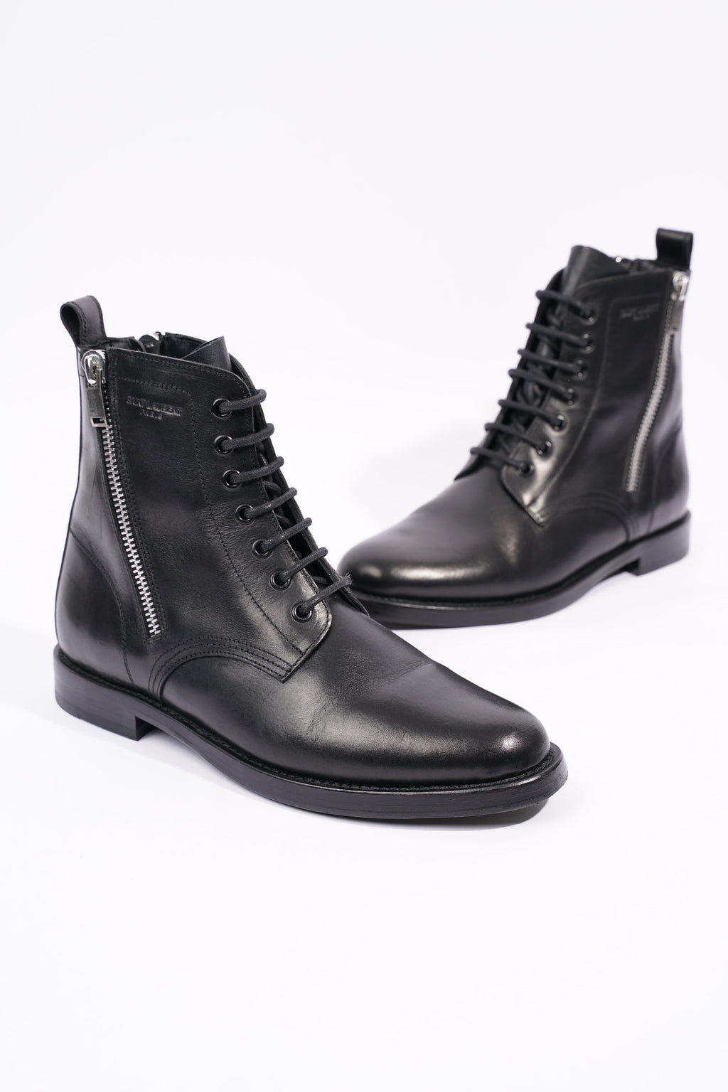 Saint Laurent Womens Rangers Boot Black EU 40 / UK 7