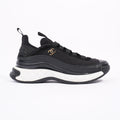 Chanel Womens CC Logo Black / White EU 37 / UK 4