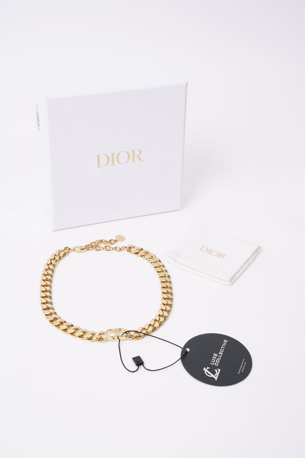 Christian Dior Womens Danseuse Etoile Choker Gold