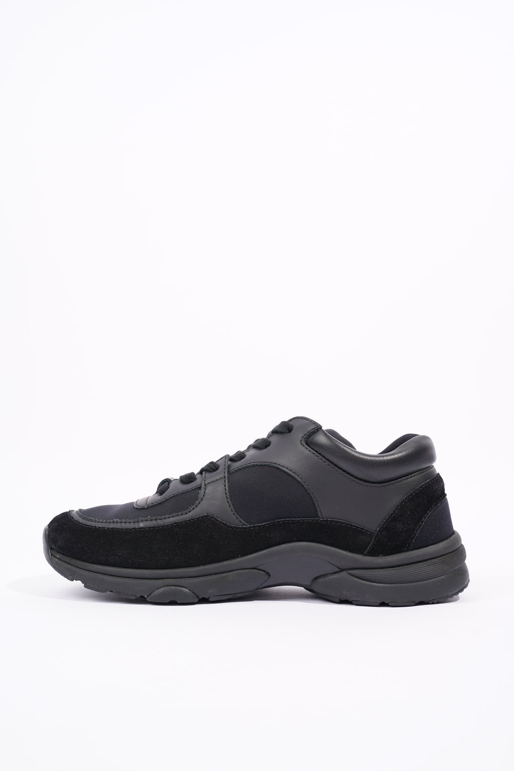 Chanel Womens CC Logo Runner Black EU 37 / UK 4