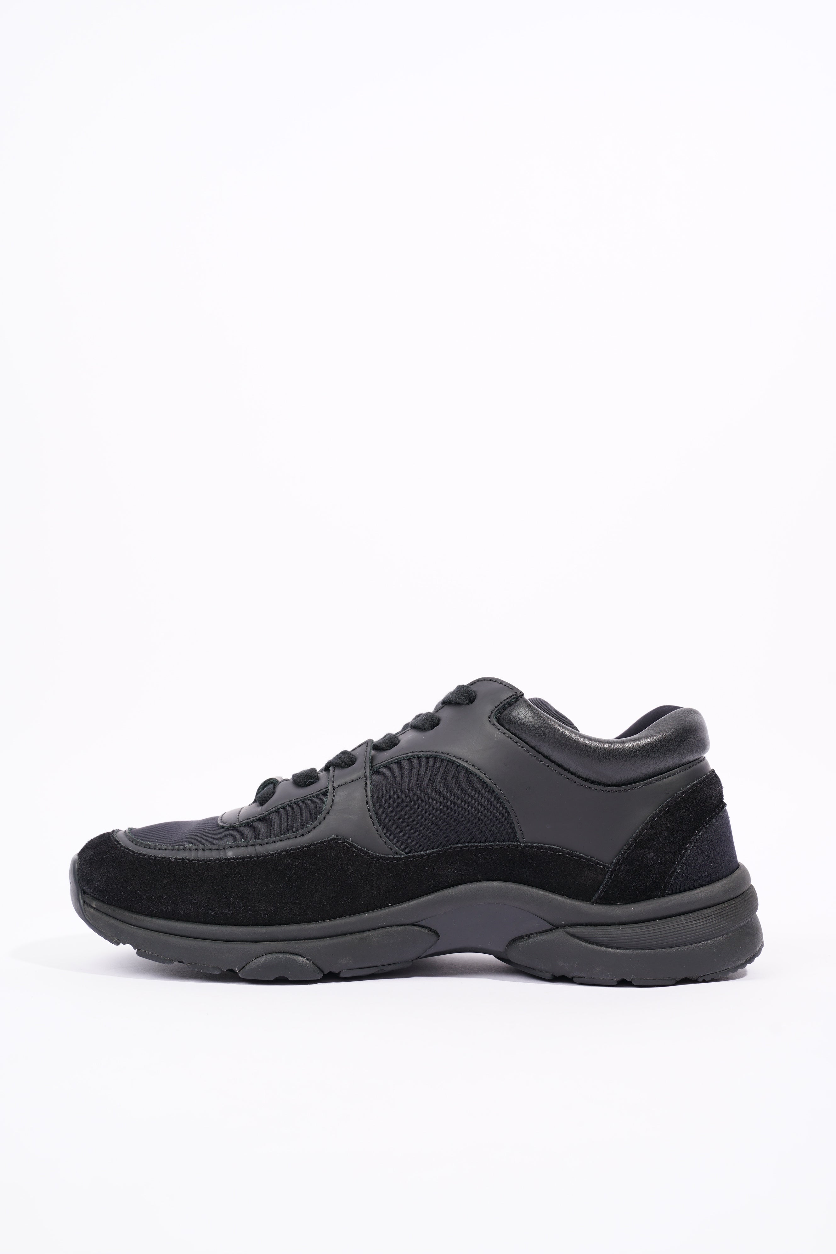 Chanel Womens CC Logo Runner Black EU 37 / UK 4