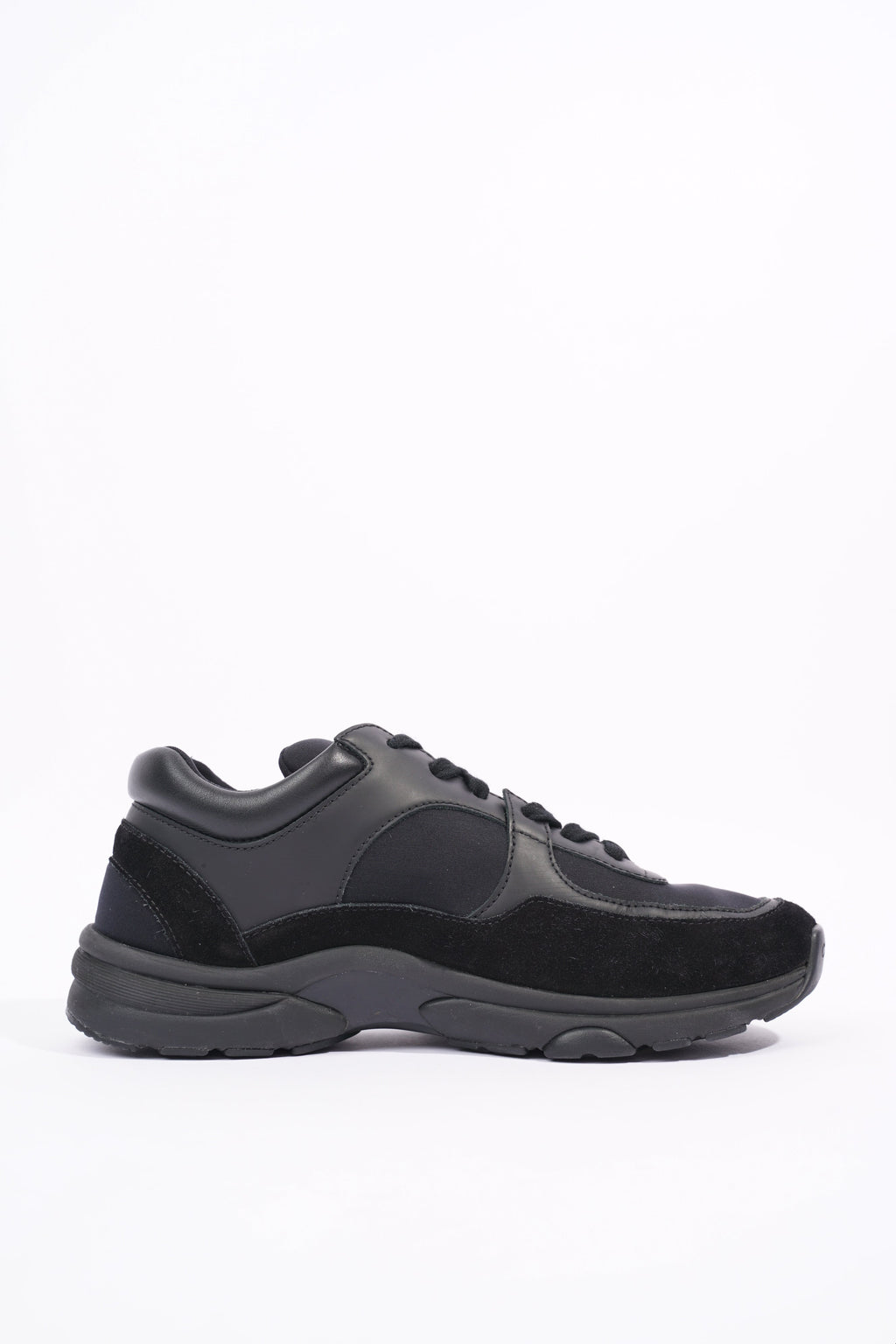 Chanel Womens CC Logo Runner Black EU 37 / UK 4