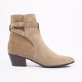 Saint Laurent Womens West 45 Boot Beige EU 37 / UK 4
