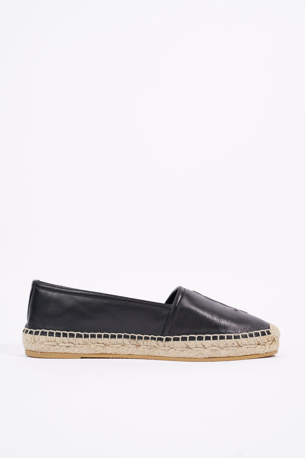 Saint Laurent Womens Espadrilles Black EU 36 / UK 3