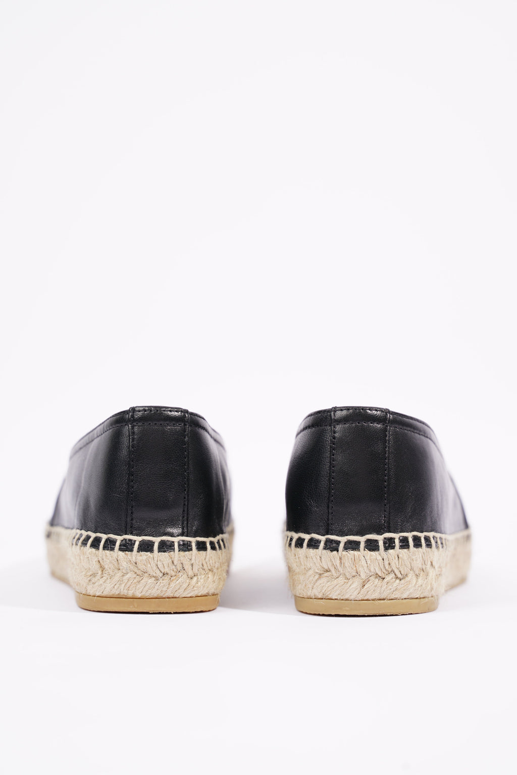 Saint Laurent Womens Espadrilles Black EU 36 / UK 3