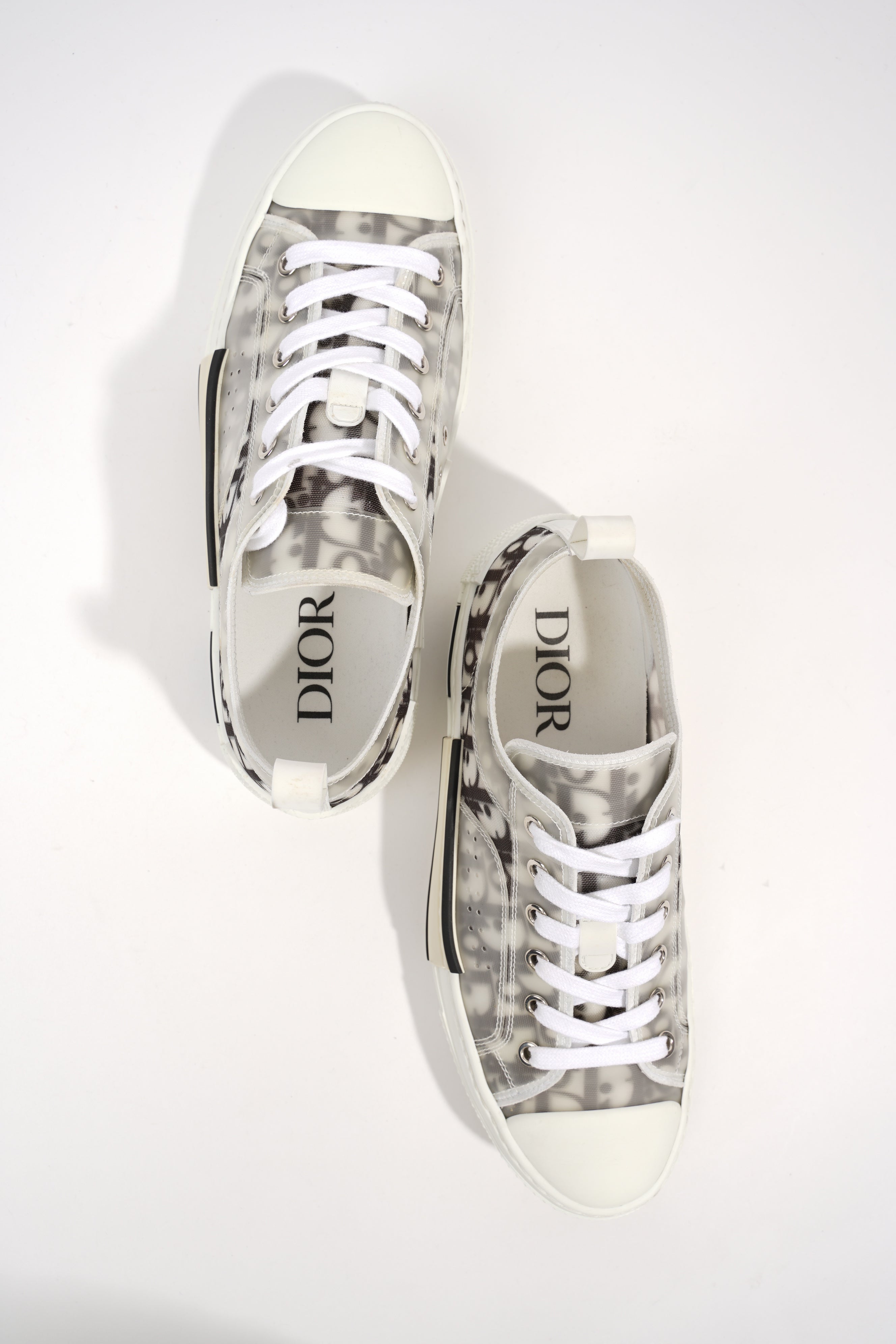 Christian Dior Womens B23 Low Top Grey EU 39.5 / UK 6.5