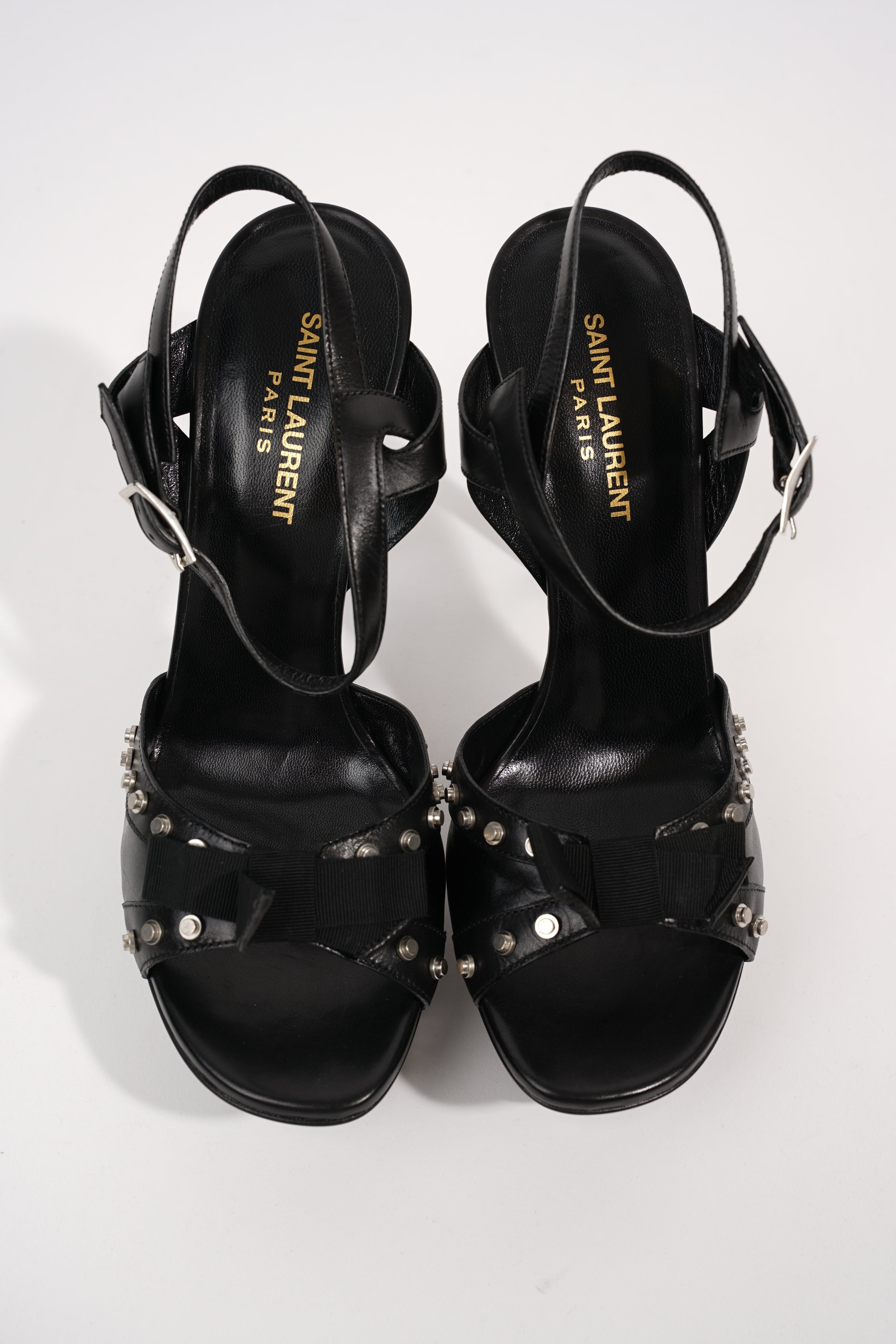 Saint Laurent Womens Alice 105 Black EU 39.5 / UK 6.5