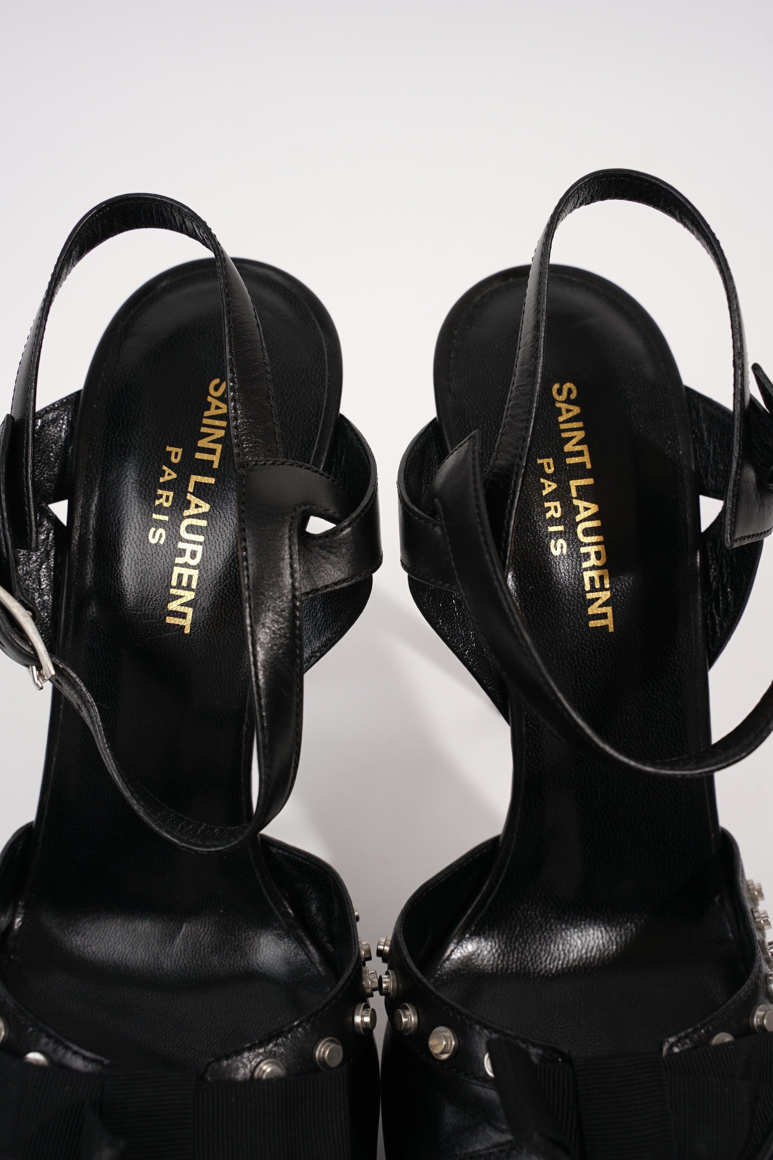 Saint Laurent Womens Alice 105 Black EU 39.5 / UK 6.5
