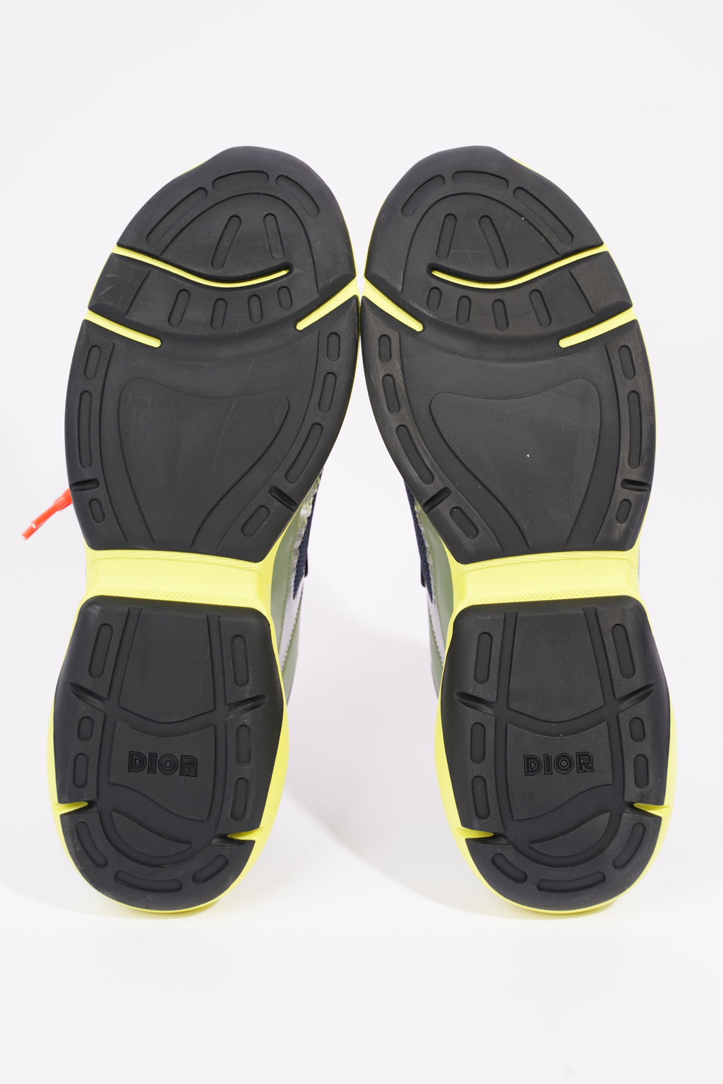 Christian Dior Mens B24 Blue / Khaki / Yellow EU 44 / UK 10