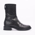 Gucci Womens Microguccissima Boot Black EU 38.5 / UK 5.5