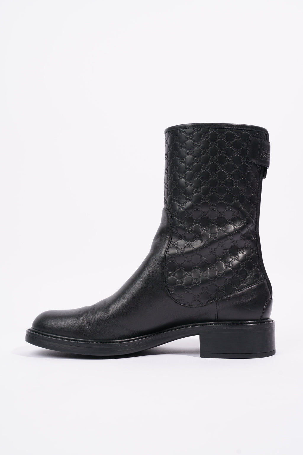 Gucci Womens Microguccissima Boot Black EU 38.5 / UK 5.5