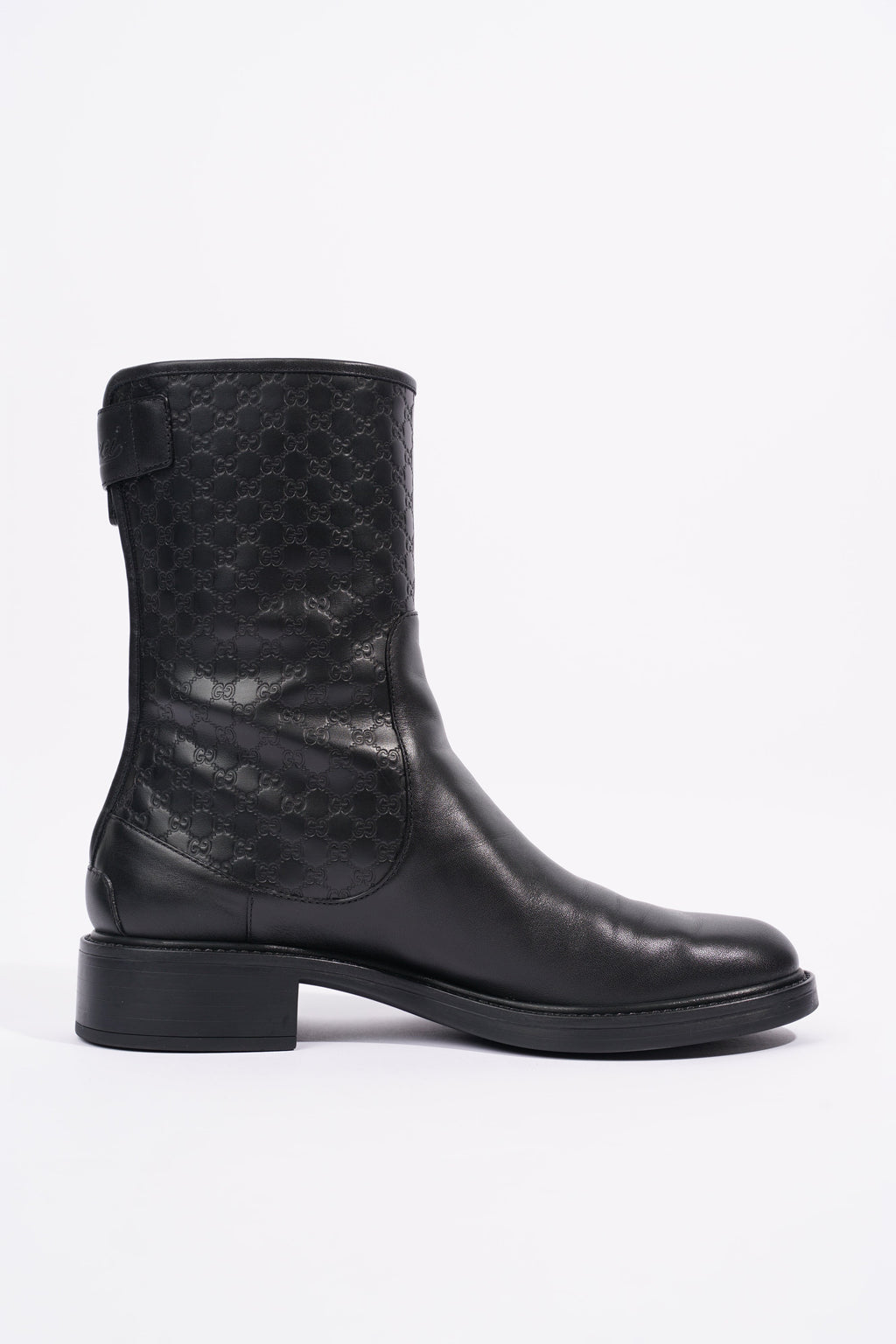 Gucci Womens Microguccissima Boot Black EU 38.5 / UK 5.5