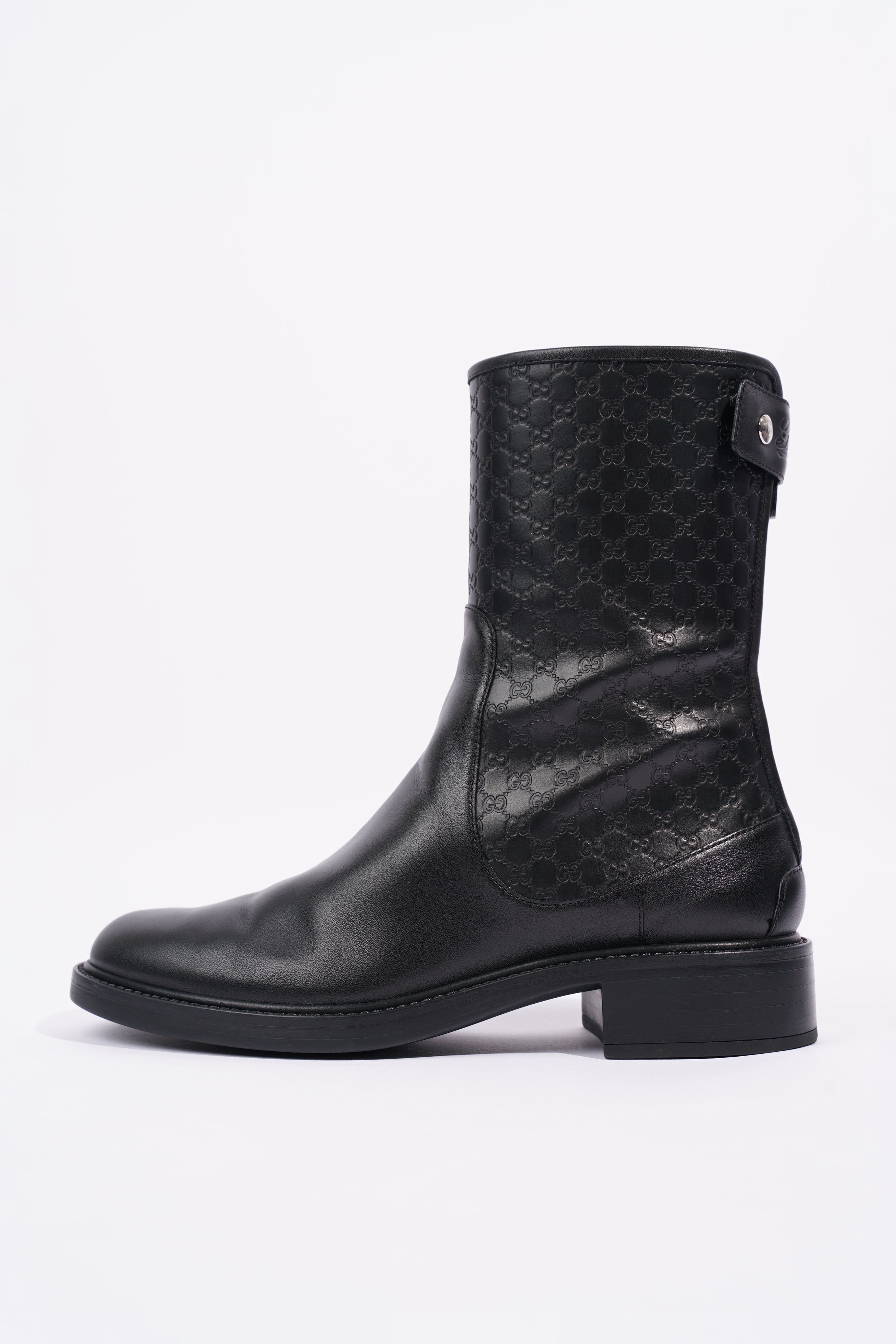 Gucci Womens Microguccissima Boot Black EU 38.5 / UK 5.5